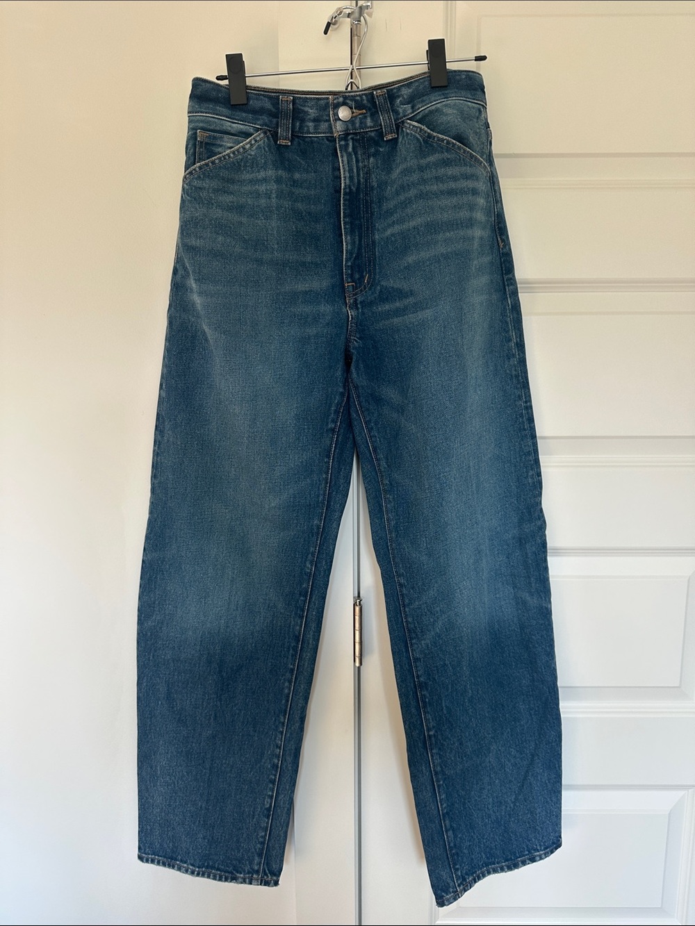 Madewell Balloon Jean in Greendale Wash